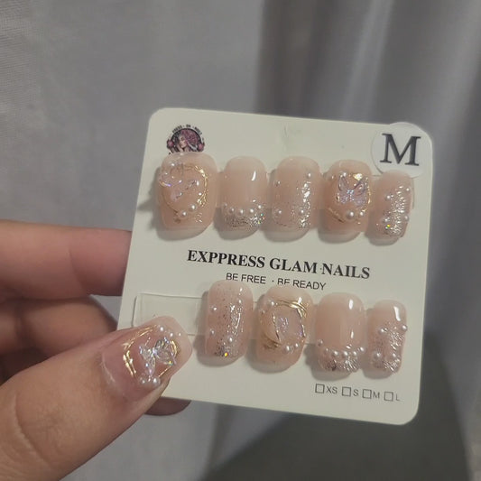 Butterfly Press On Nails