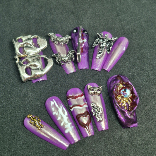 A Mystical Charms Press-On Nail Set ONLINE only