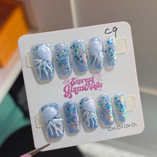 Cosmic Jelly Press On Nails C9 - Express Glam Nails