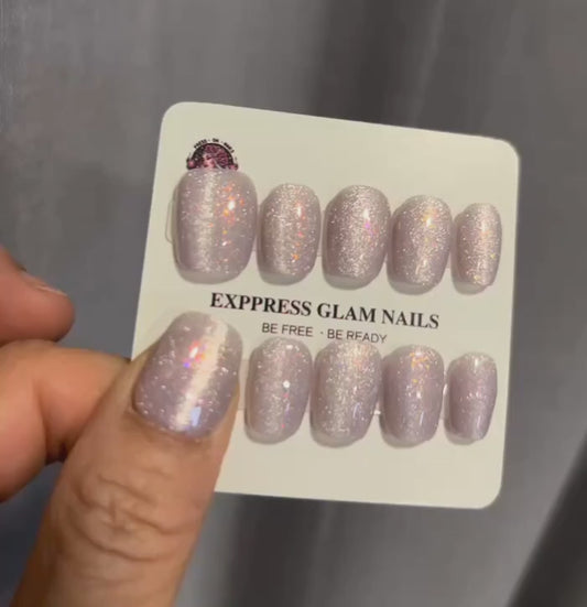 Shiny Press On Nails