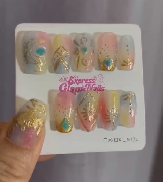 Celestial Dream Press On Nails