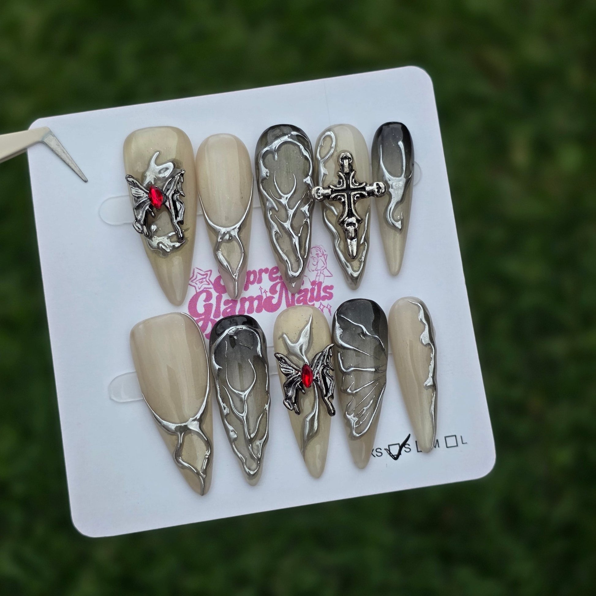 Silver Witch 30A - Express Glam Nails